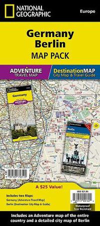 Cover image for Germany, Berlin, Map Pack Bundle: Travel Maps International Adventure/Destination Map