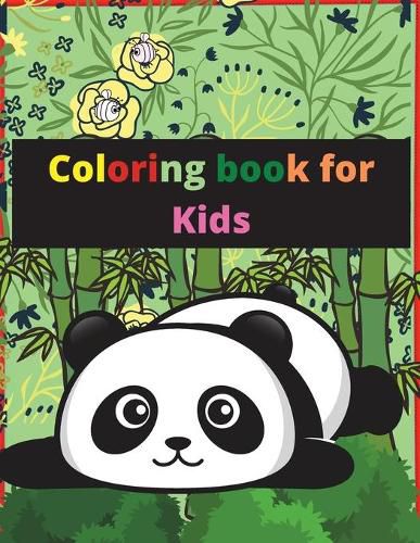 Cover image for Coloring bok for kids: Amazing coloring book for Kids