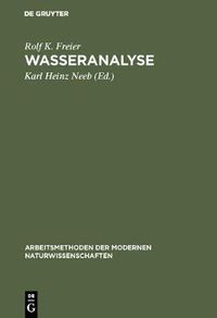 Cover image for Wasseranalyse