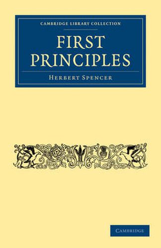 Cover image for First Principles