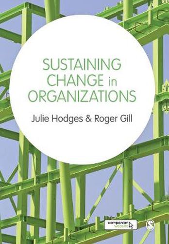 Cover image for Sustaining Change in Organizations