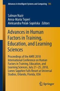 Cover image for Advances in Human Factors in Training, Education, and Learning Sciences