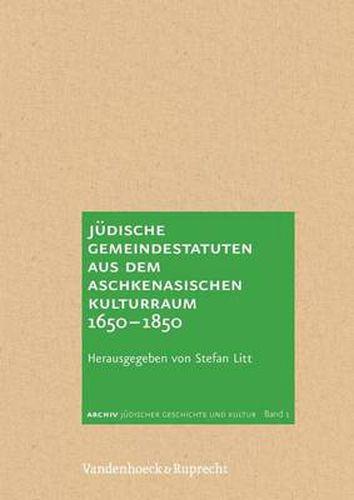 Cover image for Archiv jA discher Geschichte und Kultur / Archive of Jewish History and Culture.