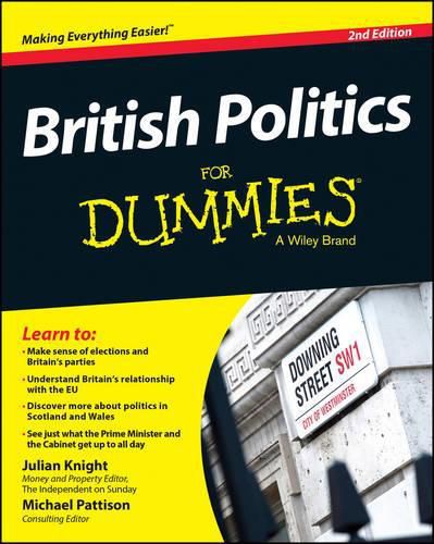 Cover image for British Politics For Dummies, 2e