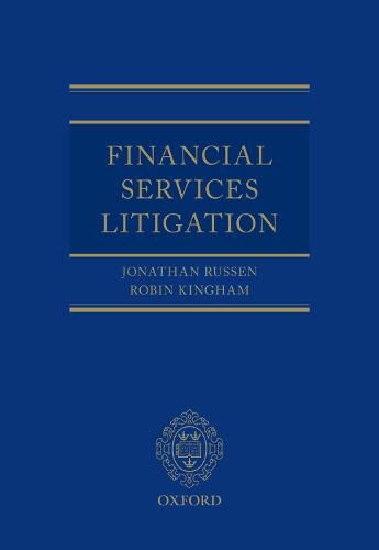 Cover image for Financial Services Litigation