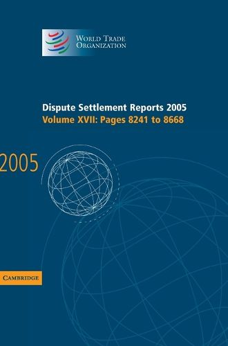 Cover image for Dispute Settlement Reports 2005