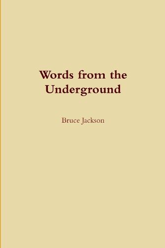 Cover image for Words from the Underground