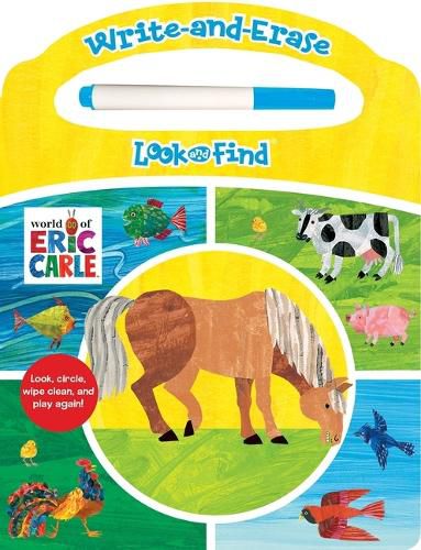 Eric Carle Write & Erase Look And Find