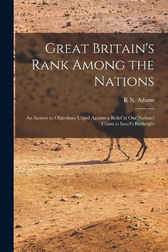 Cover image for Great Britain's Rank Among the Nations