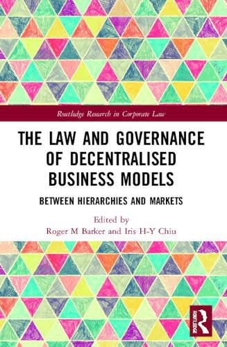 Cover image for The Law and Governance of Decentralised Business Models