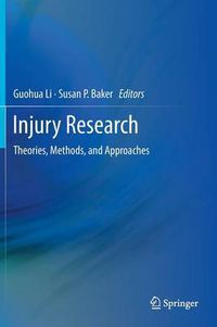 Cover image for Injury Research: Theories, Methods, and Approaches