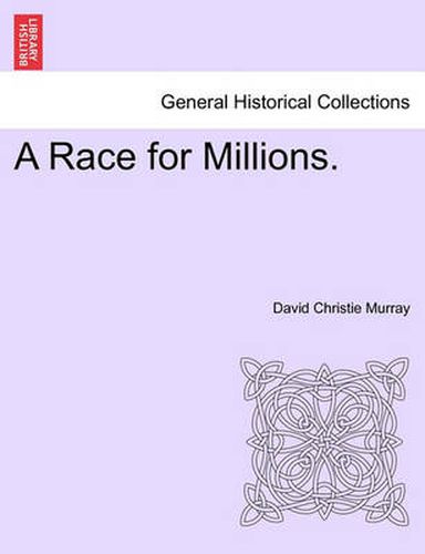 Cover image for A Race for Millions.