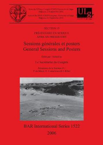 Cover image for Prehistoire en Afrique / African Prehistory: Sessions generales et posters / General Sessions and Posters