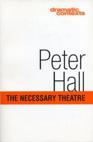 Cover image for The Necessary Theatre