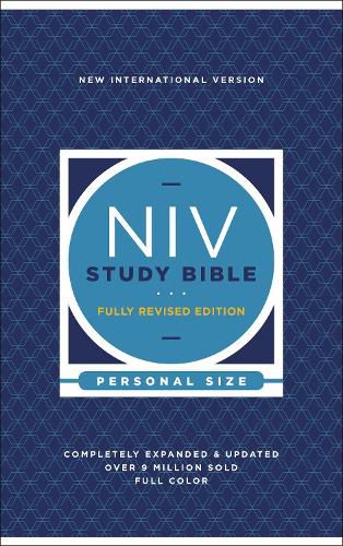 NIV Study Bible, Fully Revised Edition, Personal Size, Hardcover, Red Letter, Comfort Print