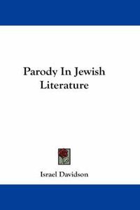 Cover image for Parody In Jewish Literature