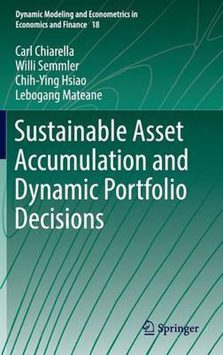 Cover image for Sustainable Asset Accumulation and Dynamic Portfolio Decisions