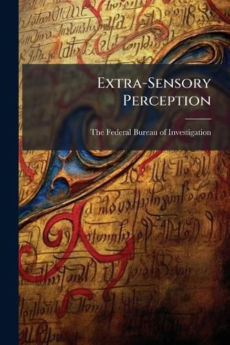 Cover image for Extra-Sensory Perception