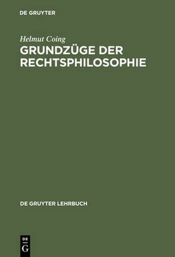 Cover image for Grundzuge Der Rechtsphilosophie