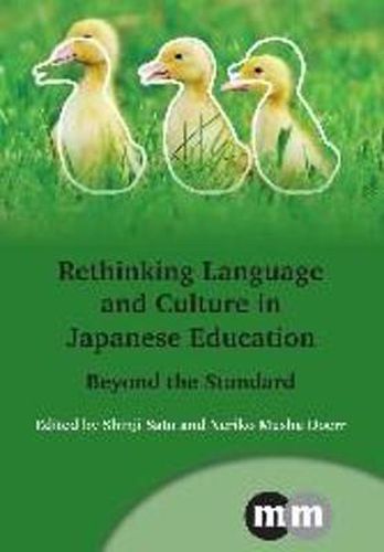 Cover image for Rethinking Language and Culture in Japanese Education: Beyond the Standard