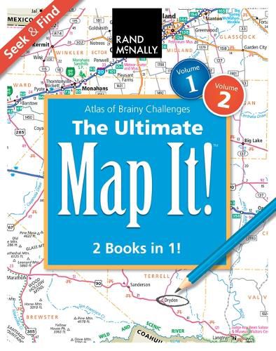 Cover image for Rand McNally: The Ultimate Map It!(tm) Seek & Find Atlas of Brainy Challenges