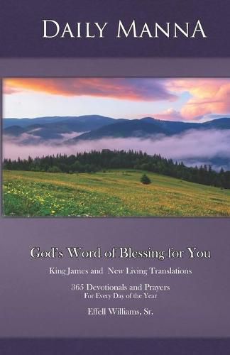 Cover image for Daily Manna: God's Word of Blessing for You: 365 Devotionals and Prayers for Every Day of the Year