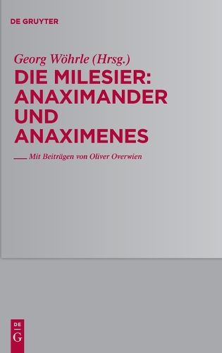 Cover image for Anaximander Und Anaximenes