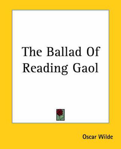 Cover image for The Ballad Of Reading Gaol