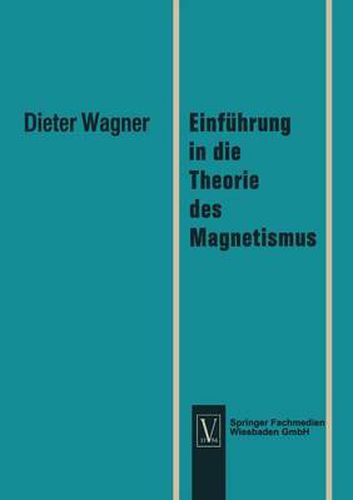 Cover image for Einfuhrung in Die Theorie Des Magnetismus