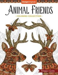 Cover image for Animal Friends (Filippo Cardu Coloring Collection)