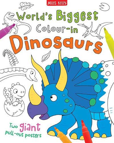 World's Biggest Colour-in Dinosaurs