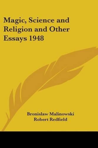 Cover image for Magic, Science and Religion and Other Essays 1948