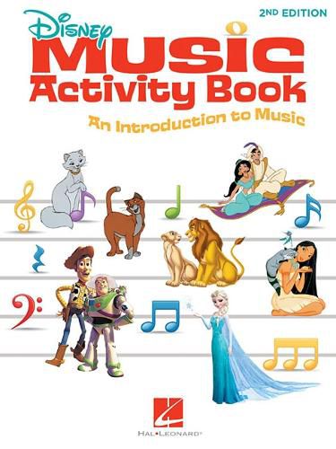 Cover image for Disney Music Activity Book - 2nd Edition