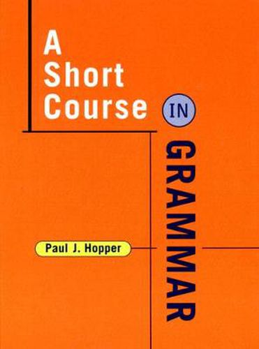 Cover image for A Short Course in Grammar