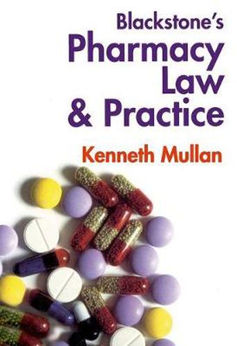 Cover image for Blackstone's Pharmacy Law and Practice