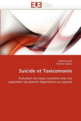 Cover image for Suicide Et Toxicomanie