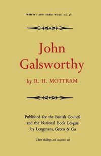 Cover image for John Galsworthy