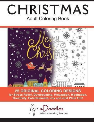 Cover image for Christmas: Adult Coloring Book