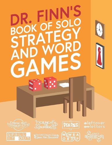 Cover image for Dr. Finn's Book of Solo Strategy and Word Games