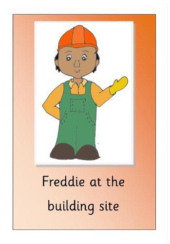 Freddie at the building site