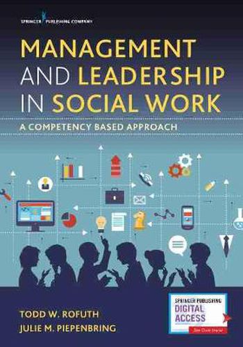 Cover image for Management and Leadership in Social Work: A Competency Based Approach