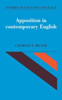 Cover image for Apposition in Contemporary English