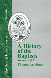 Cover image for A History of the Baptists - Vol. 1