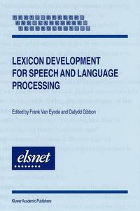 Cover image for Lexicon Development for Speech and Language Processing