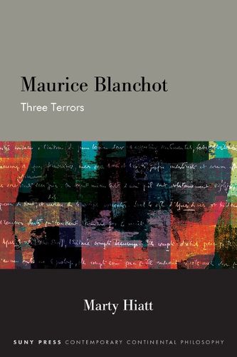 Cover image for Maurice Blanchot