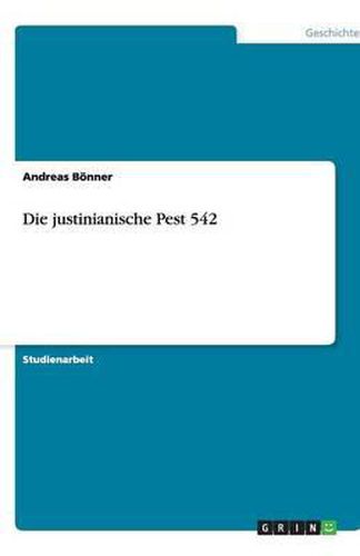 Cover image for Die justinianische Pest 542