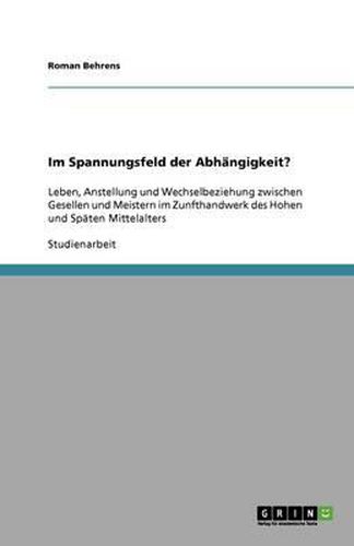 Cover image for Im Spannungsfeld der Abhangigkeit?