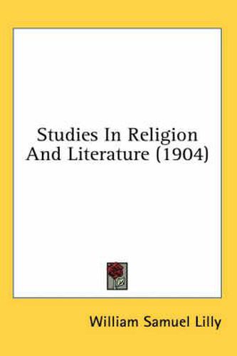 Studies in Religion and Literature (1904)