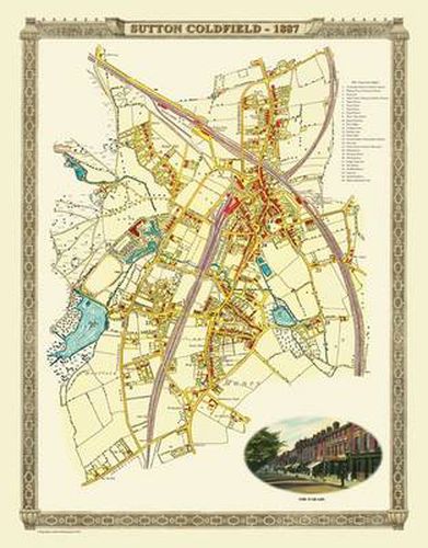 Cover image for Print of Map of Sutton Coldfield 1887