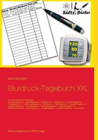 Cover image for Blutdruck-Tagebuch XXL